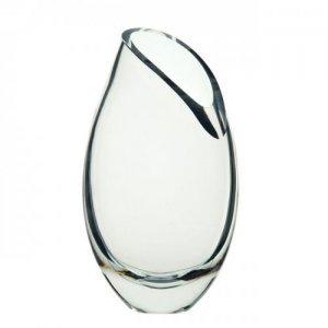 DARTINGTON CRYSTAL CURVE OVAL VASE